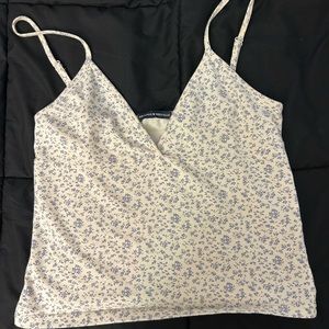 Brandy melville floral tank